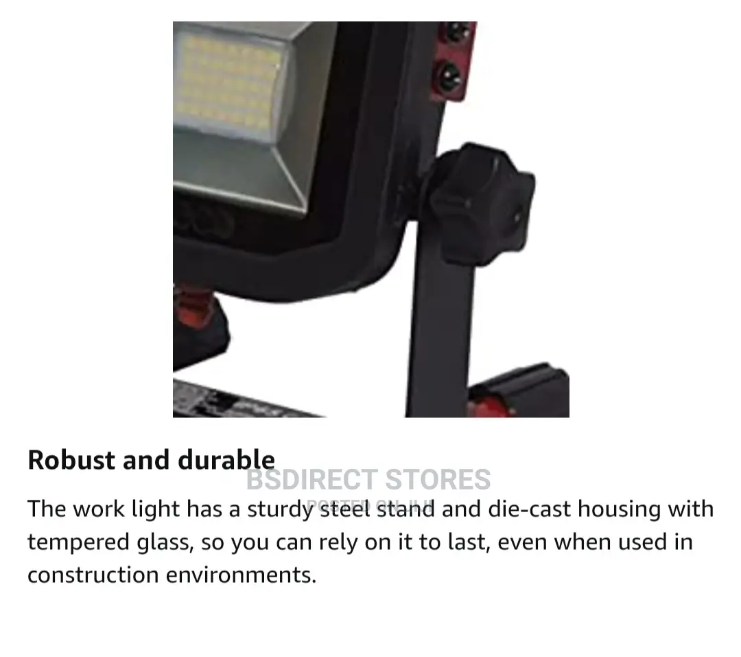 Luceco LED Slimline Rechargeable Worklight, USB Charging