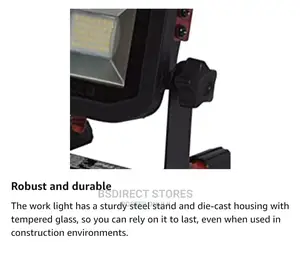 Luceco LED Slimline Rechargeable Worklight, USB Charging