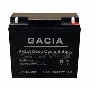 Gacia 18ah 12V VRLA Deep Cycle UPS Battery