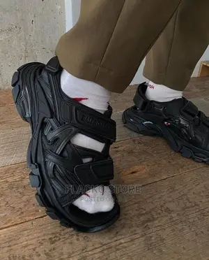Original Balenciaga Track Touch-Strap Sandals Available