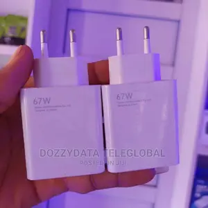Genuine 67W Turbo Fast Charger With Type-C Cable