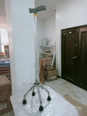 Portable Quadripod Stand - 4leg Walking Stick