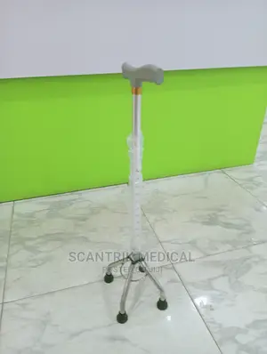 Medical Quadripod Stand - 4leg Walking Stick