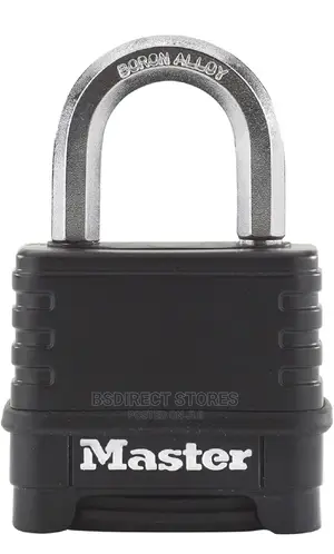 Master Lock Weather Tough Black Zinc Combination Padlock