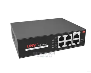 Onv-H1064pl 10m/250m Transmission 10/100m 6-Port Poe Switch