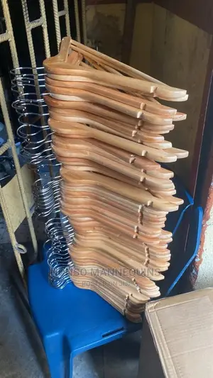 Sets of Brand New Wooden Clothes Hangers