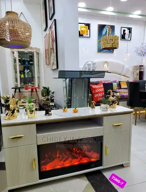Fireplace TV Stand