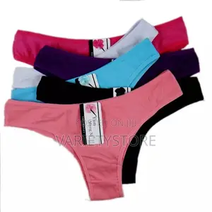 Women's Cotton Panties Girl Briefs Ms. Cotton Thong