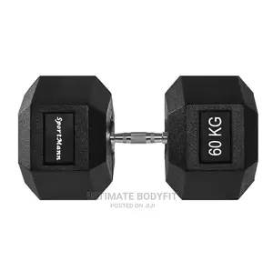 Brand New Pair 60kg Hexgon Dumbbell