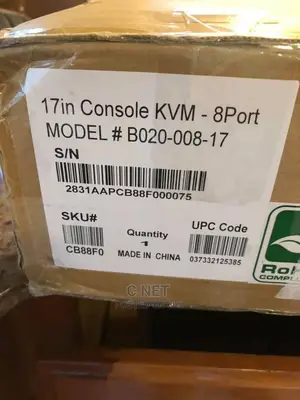 8 Port 17inches KVM Console
