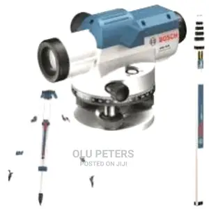 Bosch Automatic Levelling Instrument With Tripod And Staff