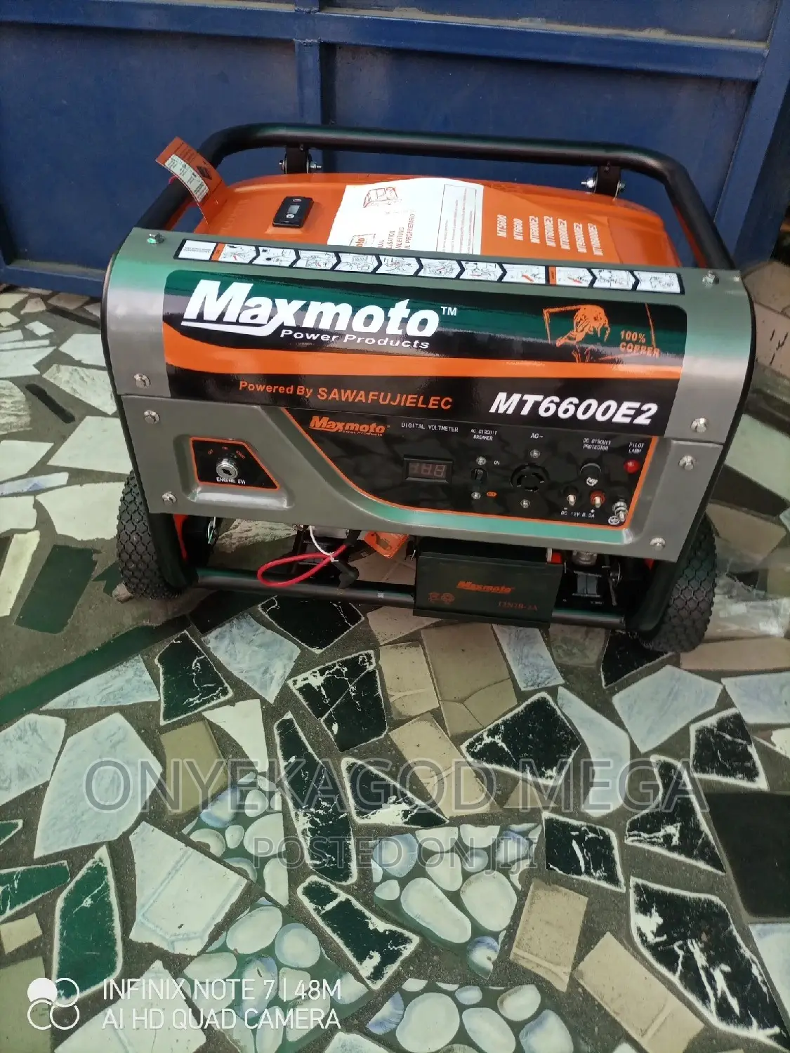 Maxmoto Japan Generator 4.5kva