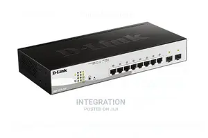 DGS-1210-10p 10-Port Gigabit Smart Managed Poe Switch