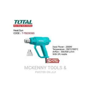 TOTAL Super Select Heat Gun With Accessories 2000w
