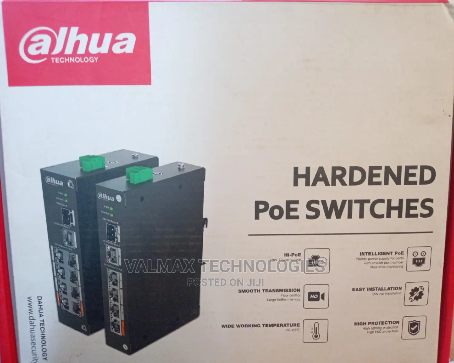 Dahua Hardened Poe Switch