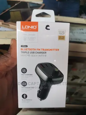 Bluetooth Car Mp3 and Typec Quick Charger C704q