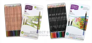 Derwent Academy Watercolour Pencil: 12 Piece Set, Tin
