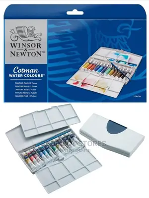Winsor Newton Cotman Watercolour Painting Set 12 X 8ml