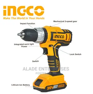 CIDLI20031 Ingco Lithium-Ion Impact Drill