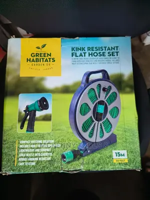 15m Flat Hose Set