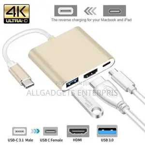 HDMI to Type C 3 in 1
