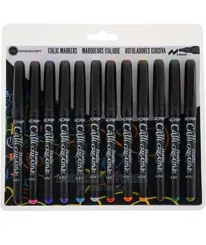Manuscript Calli-Creative Italic Calligraphy Markers, [12]