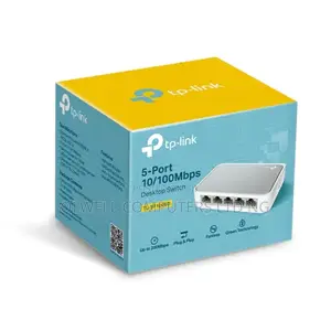 Tp-Link Tl-Sf1005d 5 Ports 10/100 Desktop MBPS Switch