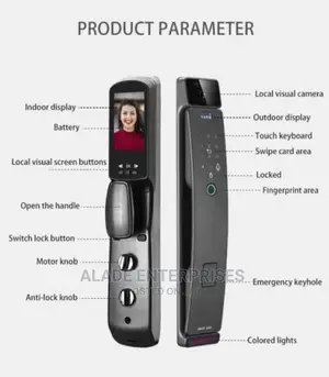 Automatic Door Lock With 5 Way Unlock