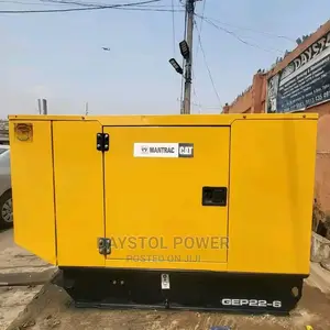 Super Clean 22kva Cat Mantrac Soundproof Generator