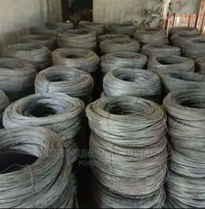 Roll of Black Binding Wire