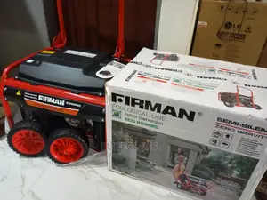 Firman 7.5kva With a Key Start Generator- Two Tyre