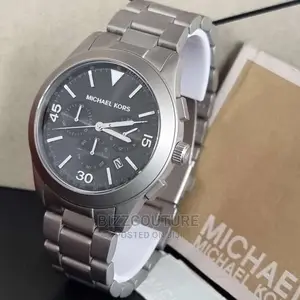 Original MICHAEL KORS Silver Steel Strap Available in Store