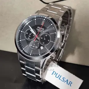 Original PULSAR Silver Steel Strap Available in Store