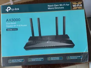 Tp-Link Archer Ax50-Ax3000 Gigabit Dual Band Wi-Fi 6 Router