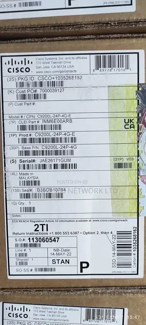 Cisco C9200L -24p 4G -E
