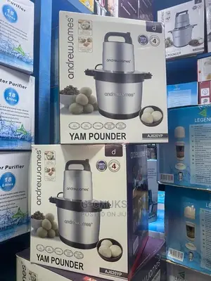 Andrew James 6l Yam Pounder and Food Processor -