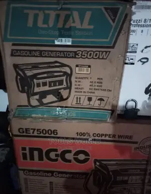Total 3.5KW Gasoline Generator 3500W