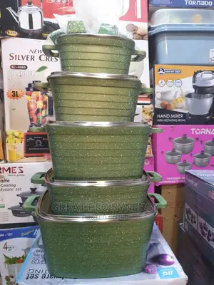 5 Sets Granite Cookware
