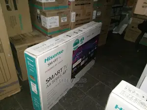 43''-Hisense Uhd Vidaa LED Smart Tv| Black- 3HBDMI 2 USB,AC