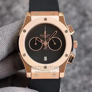 Original HUBLOT Rubber Strap Watch Available in Store