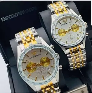 Original EMPORIO ARMANI Couples Watch Available in Store