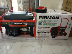 Sumec Firman 7.5kva Eco8990es Less Noise Gasoline Generator. 