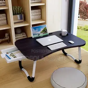 Bedside Laptop Table With Drawer