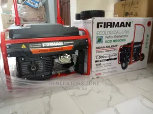 Sumec Firman  Eco8990es 7.5kva Less Noisy Gasoline Generator.