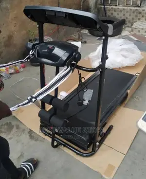 2hp Treadmill With Massager and Dumbbells
