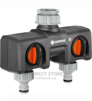 GARDENA Twin-Tap Hose Pipe Watering Water Computers Timers