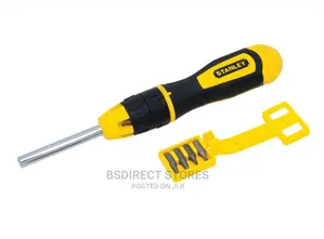 Stanley STA068010 Multibit Ratchet Screwdriver With 10 Bits