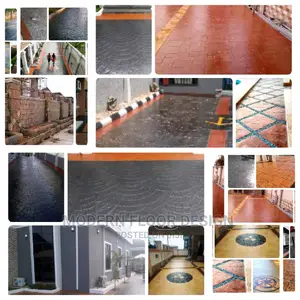Pure Goiden Modern Stamps Floor