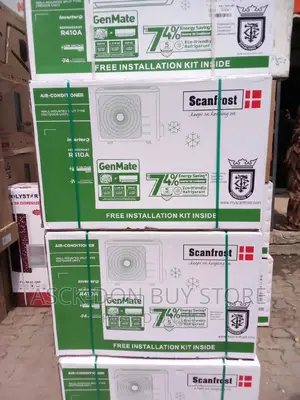 Original Scanfrost 1.5hp Inverter Genmate Air Con+ Free Kit
