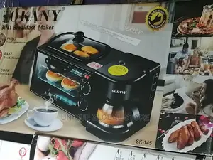 Sokany Breakfast Maker - 3 In 1 - 600W